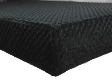 Prześcieradło z gumką grube minky czarne materac 90x200cm nie kulkuje się