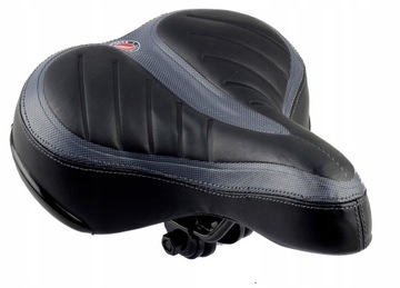 МЯГКОЕ ВЕЛОСИПЕДНОЕ СЕДЛО НА ПРУЖИНАХ SELLE S028