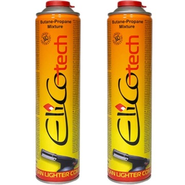 GAZ UNIWERSALNY ELICO 600ML KARTUSZ ZAWÓR ŚRUBOWY