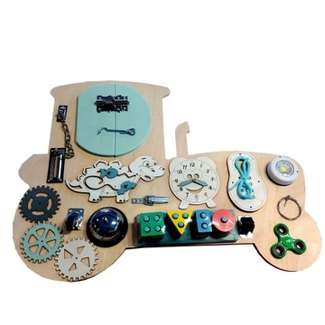Tablica XL MANIPULACYJNA sensoryczna montessori