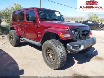 Jeep Wrangler IV 2021 Jeep Wrangler 2021r, Unlimited Sahara, 2.0L, 4x4 2.0 Benzyna 285KM