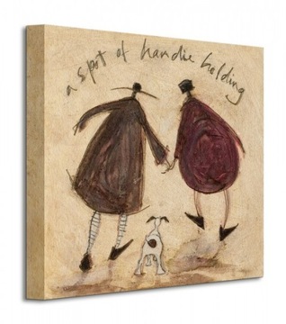 Sam Toft A Spot of Handie Holding - Obraz na płótn