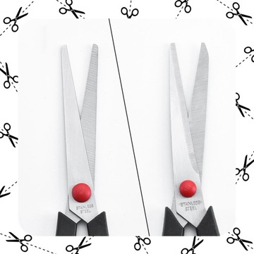 НАБОР НОЖНИЦ ОСТРЫЕ НОЖНИЦЫ УНИВЕРСАЛЬНЫЕ ОФИСНЫЙ ПОВОРОТНЫЙ 6 ШТ. ДЛЯ ДОМ