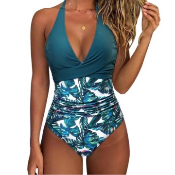 WYSZCZUPLAJĄCY STRÓJ KĄPIELOWY JEDNOCZĘŚCIOWY KOSTIUM DAMSKI PUSH UP M 38