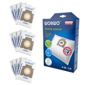 Worki do odkurzacza HOOVER TELIOS EXTRA H81 12szt
