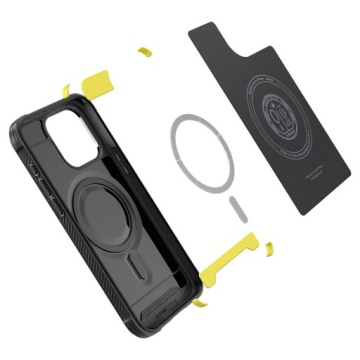 Чехол Spigen Rugged Armor MAG для iPhone 15 Pro 6,1 дюйма Magsafe, черный ACS06703