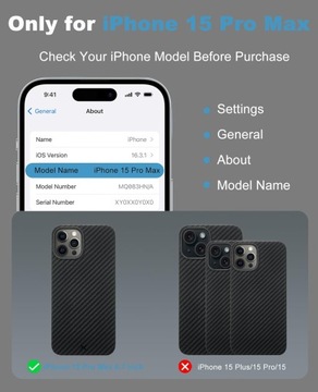 Чехол из углеродного волокна доступен для iPhone 15 Pro.
