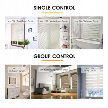 Tuya Zigbee 3.0 Солнечный привод для рулонных штор
