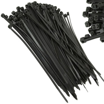 Opaska zaciskowa Mar-Pol 2,5 mm x 200 mm ⌀ 5 mm 100 szt.