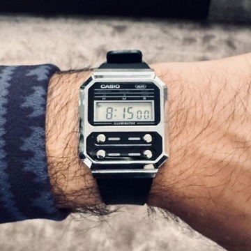 Zegarek damski Casio A100WEF-1AEF