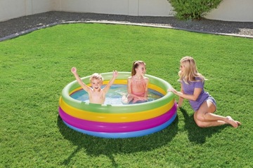 НАДУВНОЙ БАССЕЙН САДОВЫЙ ДЕТСКИЙ БАССЕЙН BESTWAY 51117 COLORFUL