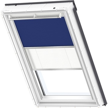 Roleta zaciemniająco-plisowana VELUX DFD PK08 P08 granatowa