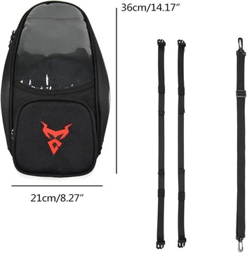 Сумка на бак для мотоцикла Сумка на бак для мотоцикла Motocentric красная сумка на бак