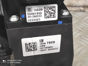 LEWAREK GAŁKA ZMIANY BIEGÓW 55497889 55491492 OPEL ASTRA K V
