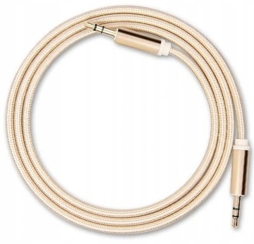 KABEL AUX AUDIO MINI JACK 3,5 wtyk-wtyk 1m