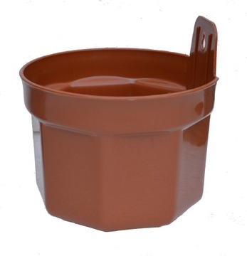 Doniczka wisząca do ściany18cm przyścienna