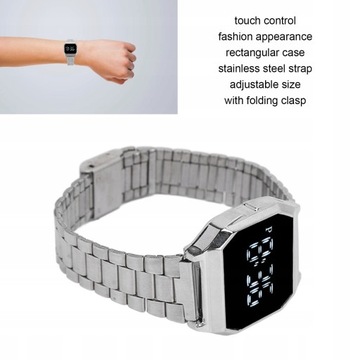 Zegarek LED dla Studenta Tetragonum Cyfrowy