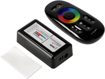 КОНТРОЛЛЕР Контроллер ДИСТАНЦИОННЫЙ ДЛЯ RGBW RF СВЕТОДИОДНОЙ ЛЕНТЫ (Радиоволны) Черный