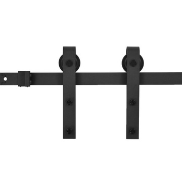 VidaXL Раздвижные двери с фурнитурой, 80x210 см, массивные