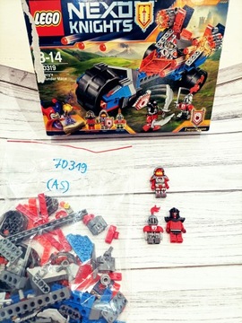 LEGO 70319 NEXO KNIGHTS MACZUGA MACY Używane