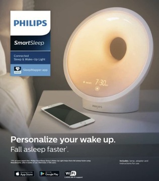 FM-БУДИЛЬНИК С ПОДСВЕТКОЙ PHILIPS HF3671/01 Световой будильник SMART RADIO SUNRISE
