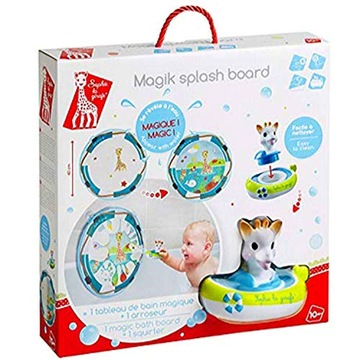 Żyrafa Sophie magiczna tablica do kąpieli zabawka