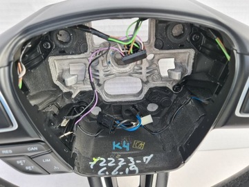 КОЖАНЫЙ РУЛЬ KUGA MK2, МНОГОФУНКЦИОНАЛЬНЫЙ С ПОДОГРЕВОМ