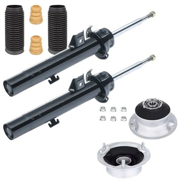 2X TLUMIČE PŘEDNÍ + KRYTY DORAZY ULOŽENÍ BMW 1 E81 E87