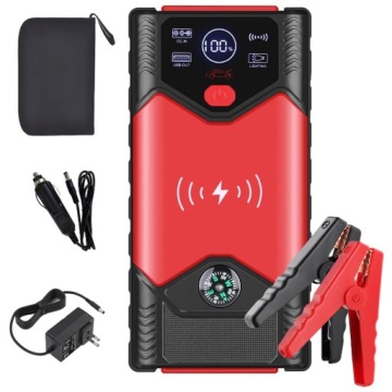 АВТОМОБИЛЬНЫЙ СТАРТЕР ПУСКОВОЙ БУСТЕР 20000МАЧ 1200А POWERBANK ЖК-ФОНАРИКИ