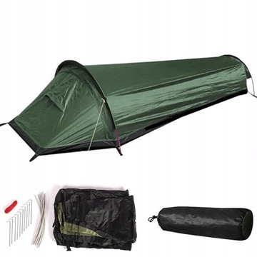 NAMIOT JEDNOOSOBOWY ULTRALIGHT 1KG ZESTAW 220X50CM