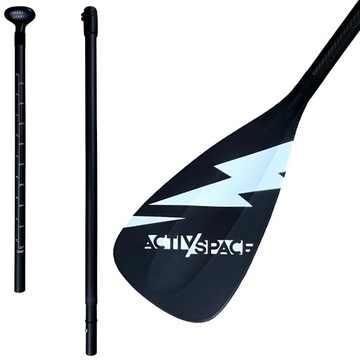 Składane wiosło do deski SUP regulowane Carbon PRO
