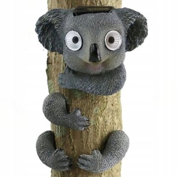Ogrodowa lampka solarna Led KOALA montowana na drzewie