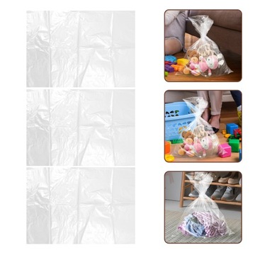 ПЫЛЕЗАЩИТНЫЙ ПЛАСТИКОВЫЙ ПАКЕТ БОЛЬШОЙ ДЛЯ ДИВАНА 3 ШТ.