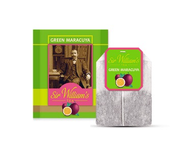 NOWA Sir Williams Tea Green Maracuja 50 herbat w kopercie