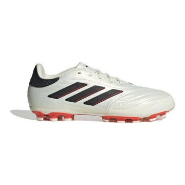 Białe Skóra naturalna Buty Korki Adidas r.44