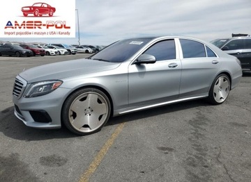 Mercedes Klasa S W222 2015 Mercedes-Benz Klasa S 63 AMG 2015 5.5l 5.5 Benzyna 577KM