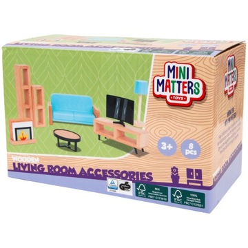 Мебельная фурнитура из дерева Mini Matters Сад Овощи MINI MATTERS 3+