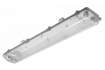 Oprawa hermetyczna 2x60cm PS bez blachy IP65 GTV