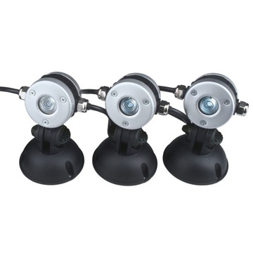 Oase Lunaqua Mini LED 3 тёплых светодиодных точечных светильника 2 Вт