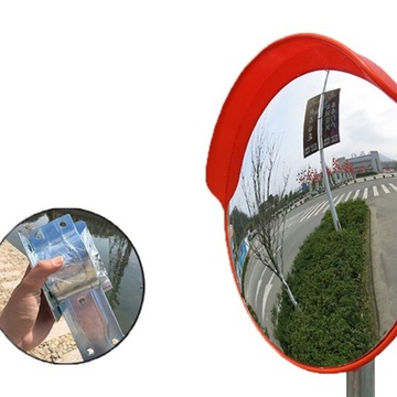 РУЧКА ДЛЯ СКЛАДСКОГО ЗЕРКАЛА ДОРОЖНОГО ЗЕРКАЛА НЕ РАЗБИВАЕМАЯ СФЕРИЧНАЯ КОНВЕНЖ 45см 450мм