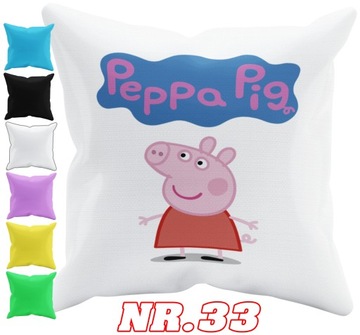 POSZEWKA NA PODUSZKĘ JAŚKA DO PRZEDSZKOLA RÓŻOWA BAJKA + IMIĘ GRATIS