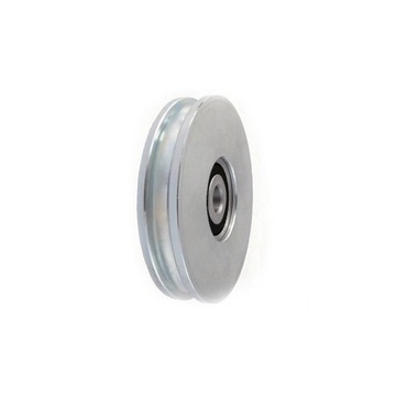 ROLKA METALOWA fi.79 mm z łożysko na LINKĘ fi.10mm