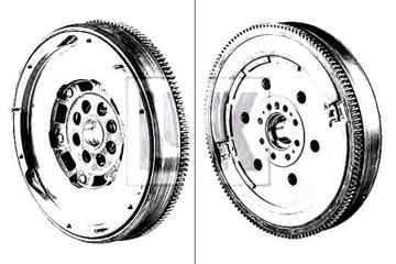KOLO DVOUHMOTNÉ CITROEN C4 LUK 415 0225 10