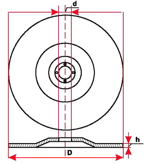 ДИСКИ РЕЖНЫЕ ПО МЕТАЛЛУ 125x1 FALON-TECH