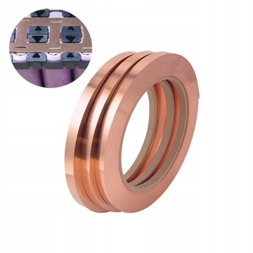 Taśma Niklowana Miedziana do Zgrzewania Ogniwa Akumulatorów 10mm x 0,15mmx