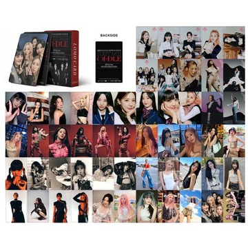 55 шт./компл. открытки Kpop (G) I-DLE I LOVE Lomo Cards GIDLE Album Girls I