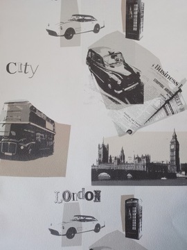 OKAZJA WYPRZEDAŻ Tapeta NOWOCZESNA MŁODZIEŻOWA LONDYN papierowa