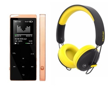 Zestaw MP4/MP3 16GB Bluetooth+ Słuchawki AWEI A800