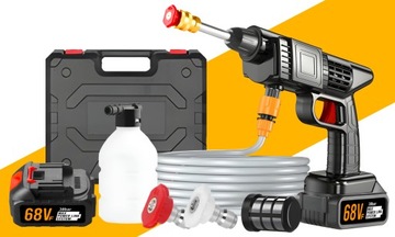 АККУМУЛЯТОРНАЯ МАШИНА ПОД ДАВЛЕНИЕМ, НАБОР ДЛЯ БЕСПРОВОДНОЙ МОЕЧНОЙ МАШИНЫ — 2 АККУМУЛЯТОРА