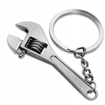 METALOWY BRELOK klucz francuski HYDRAULIKA